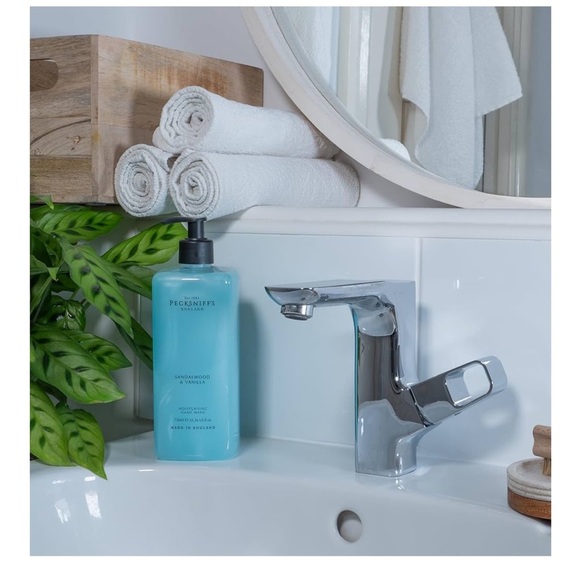 NEW PECKSNIFF'S Sandalwood & Vanilla (1)Hand Wash Pump Dispenser 16.9oz New - Picture 3 of 7